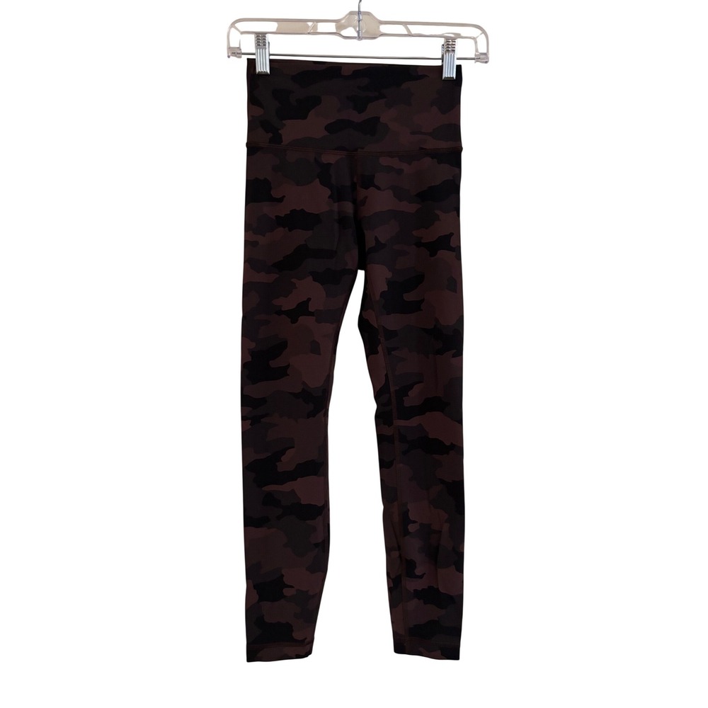 Lululemon Wunder Under High-Rise Tight 28 Heritage 365 Camo Brier Rose Multi 4